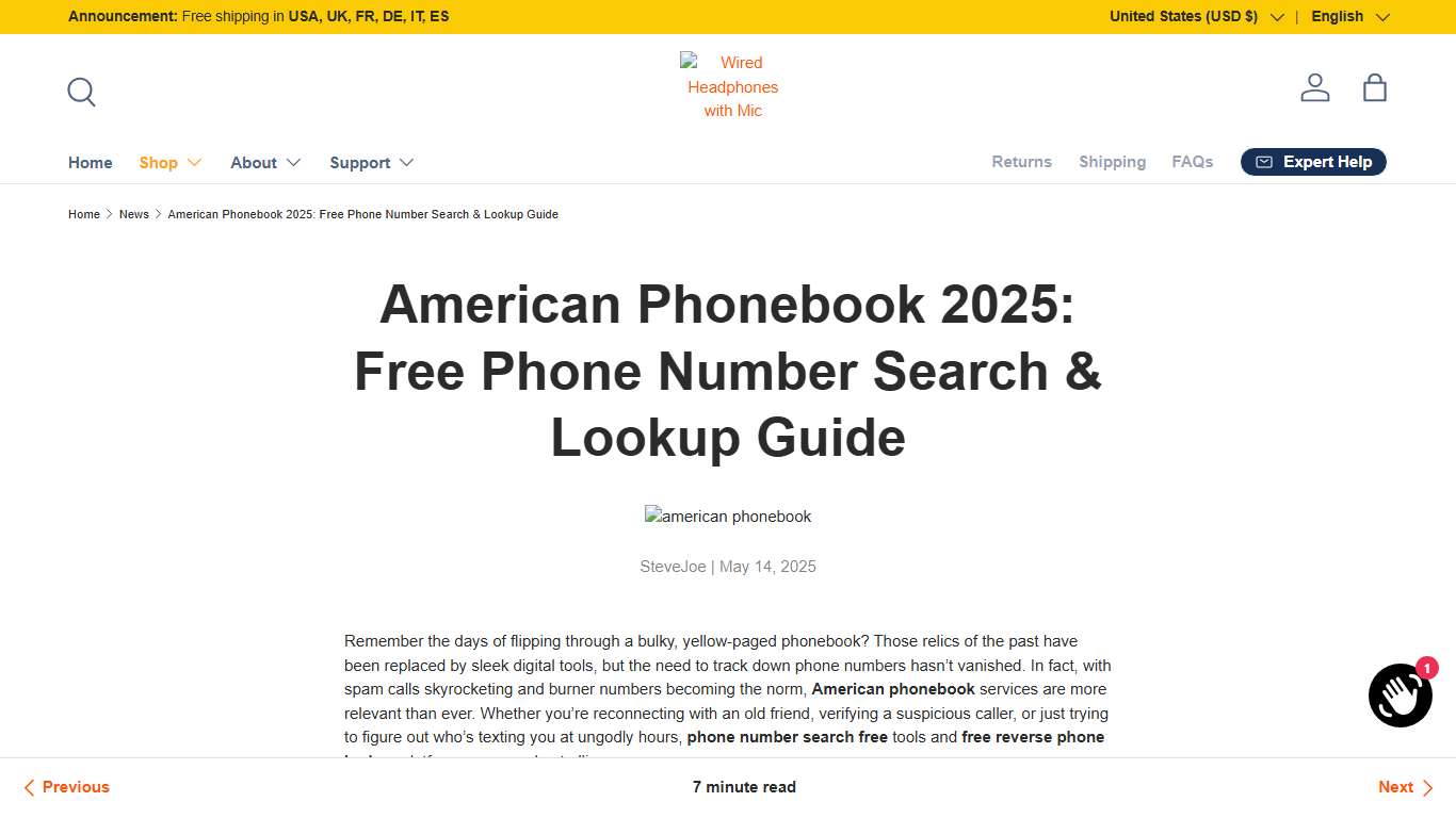 American Phonebook 2025: Free Phone Number Search & Lookup Guide – Wantek